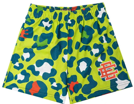 Eric Emanuel EE Basic Short Green Cheetah