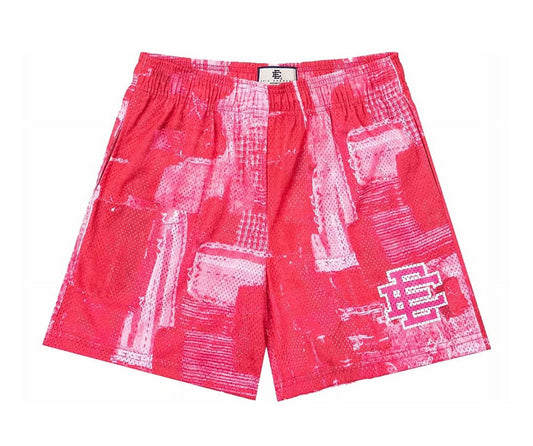 Eric Emanuel Summer Men Shorts Red